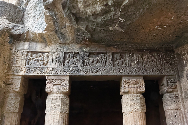 Grottes d'Ajanta-402